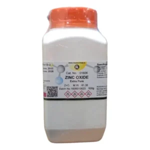 zinc oxide 500g extra pure rl india