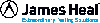 james heal brand logo