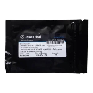 james heal control fabrics 100 x 30 mm