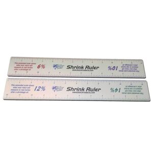 diamond core tools shrinkage ruler
