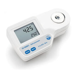 hanna digital refractometer hi 96801 (0 85% brix)