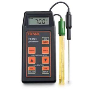 hanna hi 8424 portable type ph meter