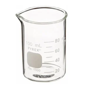 pyrex 100ml glass beaker