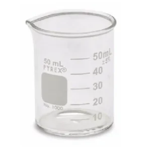 pyrex 50ml glass beaker