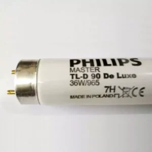 philips master 36w 4 feet d65 tube light (tl d 90 de luxe t8 36w/965)